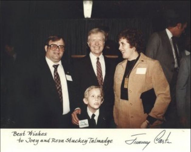 stuckey family with jimmy carter 