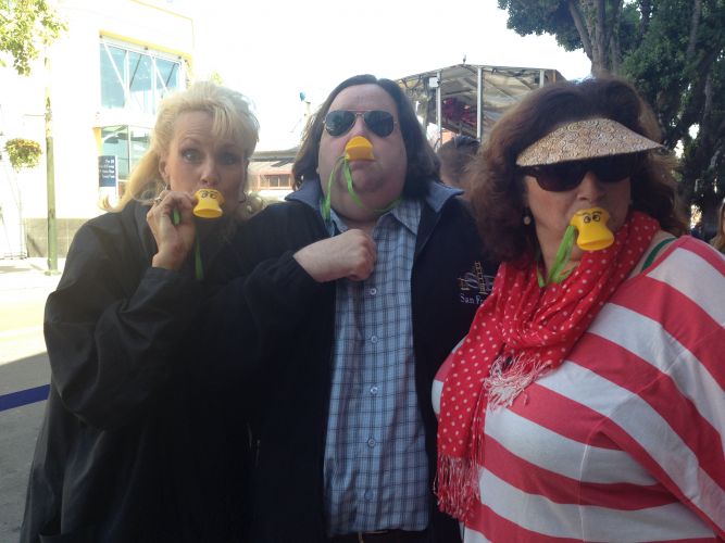 Joey with Kimberly Dawn and Cheryl on the Duck Boat in San Francisco