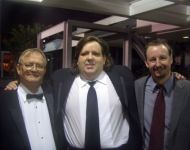 Joey with dad Talmadge and best bud Charles Arnold at 2009 GA Music HOF Awards
