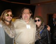 Joey with Coley and Abby at ASSR Ocean Way Nashville Feb 2013