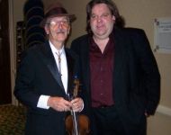 Joey with Jerry Burke at Atlanta Country Music Hall of Fame in 2005