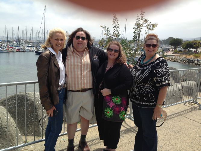 Joey and Jen with Kimberly Dawn and Cheryl in Monterey