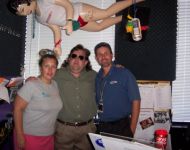 Joey at radio show in Oahu