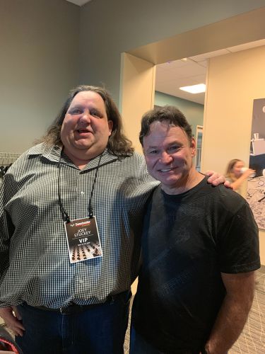 Joey with Grammy winning artist and producer Tom Hemby